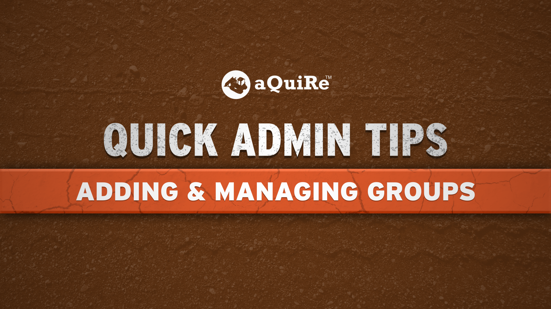 04 - Adding & Managing Groups