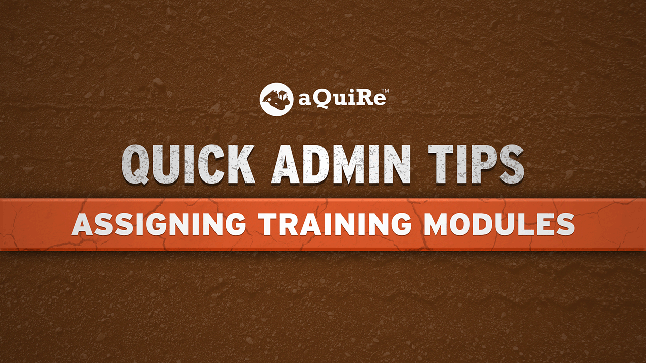 06 - Assigning Training Modules