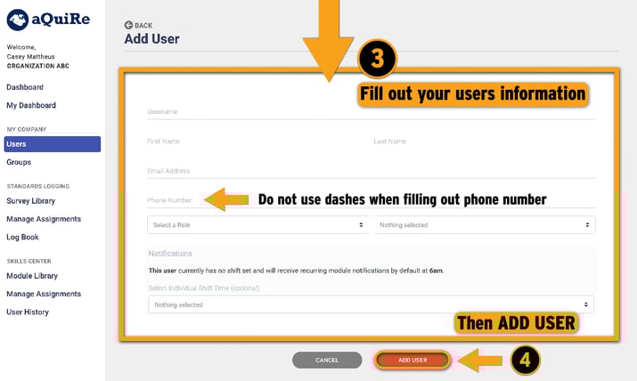 Adding and Managing Users 2-1