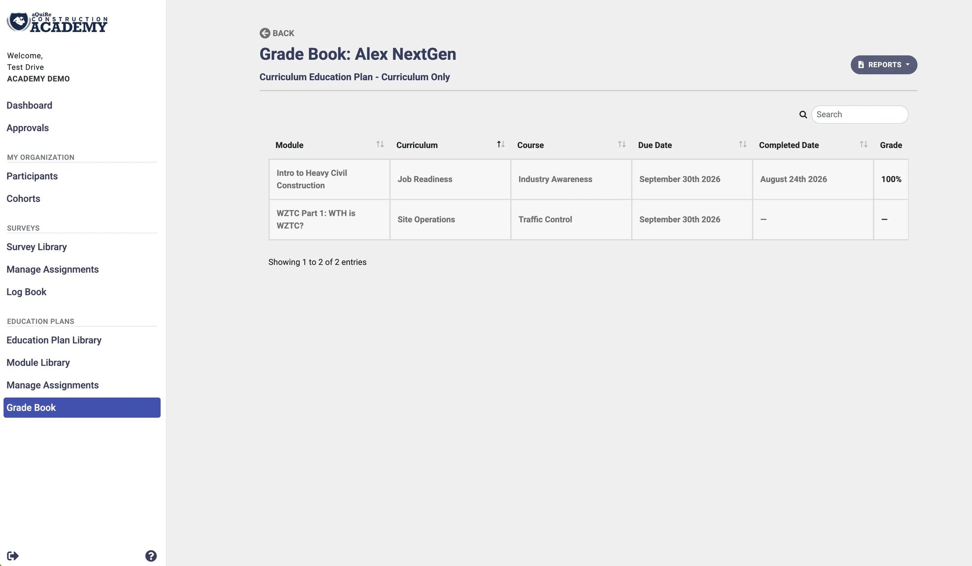 BA_WebSlider_GradeBook