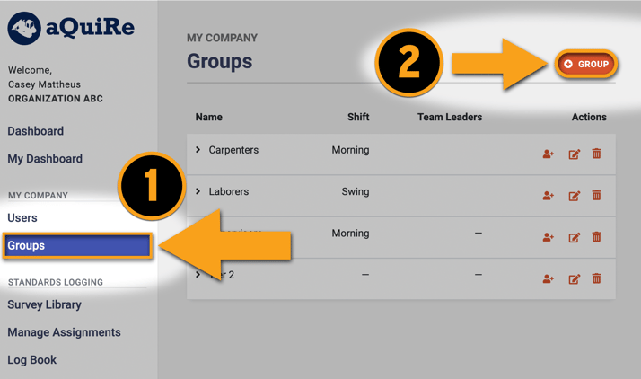 Creating and Managing Groups 1